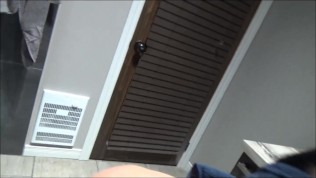 Nasty Gf Blowjob With Spit, Slap, Gag and Cum licking on the Floor