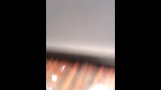 Peeing in the hotel atrium