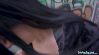 Public Agent Sexy Innocent Teenager creates a sexual fantasy