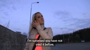 PublicAgent Jenkas hot body is bent over and fucked hard