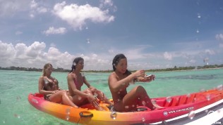 SinsLife Mexico: Beach Play Day! Naked and Fucking in Public!