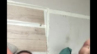 Smoking a blunt while I fuck my ass