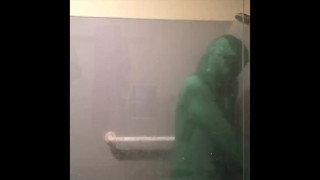 Thic Kermit wanna be showers fully clothed to welcome the new fortnight sea