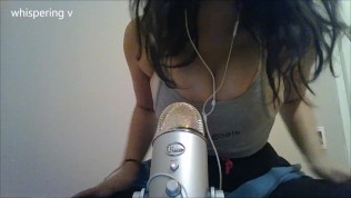 3D Binaural Sexy ASMR sounds & hot girl roleplay