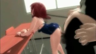 3D Giant Fucks Slave Teen!