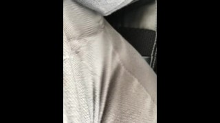 After work orgasm in my car