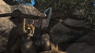 Baloryn furry horse cock hands free orgasm (4k 60fps H0rs3)