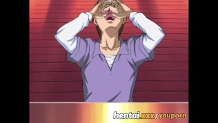 Busty MILF takes the virginity of a young boy