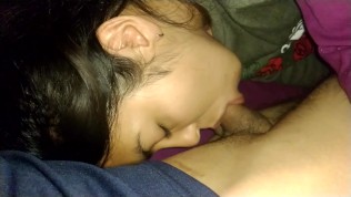 Chilean girl gives me a blowjob – POV