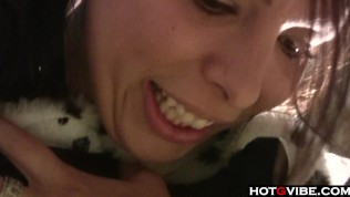 Christmas Lingerie Skank Pussy Fingering