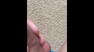 Close up uncut sexy dick