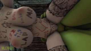 (СФМ) ШРЕК ЕБЕТ ЭЛЬЗУ И АННУ ИЗ ХОЛОДНАЯ СЕРДЦЕМ ЧАСТЬ 2