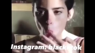 Dixie Damelio Takes Whole Banana