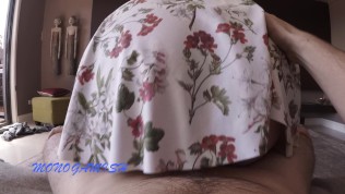 FUCK ME IN MY FLIRTY DRESS – HUGE CUMSHOT FACIAL – MONOGAMISH