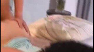 Fucking busty brunette in stockings