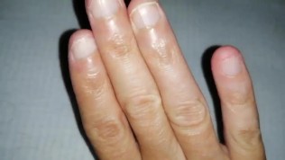 Girl hot sloppy fingers sucking and nails biting fetish need a dick erotic asmr relaxation