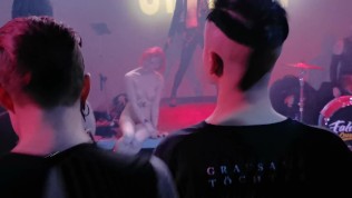 Grausame Töchter 28.12.2019 Magdeburg – German Kinky Female Singer Nude on Stage in Concert 02