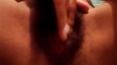Hairy Girl Masturbating