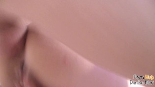 Horny stud sticks huge cock inside ex-gf ass!!Anal fucking and creampie!