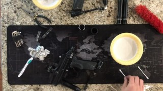 I clean my paintball guns as Covid-19 patients try and break in