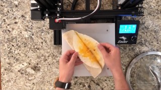 I show you how to make a quesadilla on a 3D printer while I reflex on the wonderful gift of life