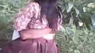 Indonesian student fucked on the grass at torjack