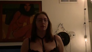 Jamie_Dodger tries on her new underwear