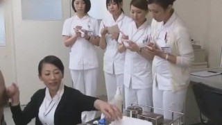 japanese nurse tech for semen extraction