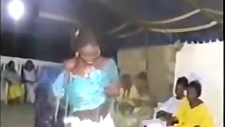 Lascivious african prostitutes dance