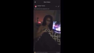 Lightskin girl get caught cheating by boyfriend it went viral