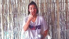 Liza Soberano wet t-shirt, color edited
