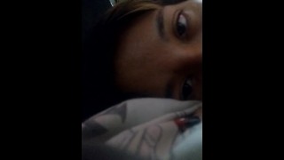 Lying looking at you