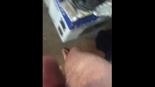 Major cock and ball pulling with rope.