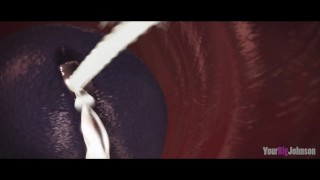 Mass Effect – Hot Liara T Soni And Dr. Eva Core – Part 1