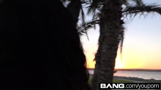 Maya Bijou Petite Latin Teen Flashes Tits In Public