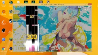 Me talking about pornhub while playing osu!