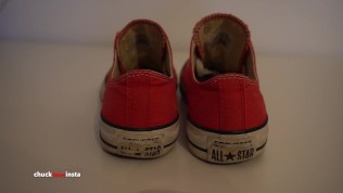My Sister’s Shoes: Converse low red I 4K I @chuckloveinsta