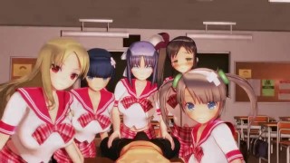 [Night Cherry Blossom Subtitles] [Pokomo Premiamu] School – Re·fresh-Boutique Opening Today! 3D