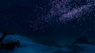 Oogway sacrifices himself for the soul stone