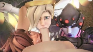 Overwatch Blowjob Compilation