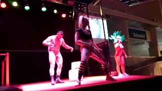 Pissing While Walking All Over the Stage