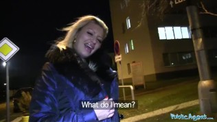 Public Agent Her Pussy is Fucked Hard and Fast