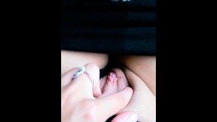 Public Pussy Playing In The Crowded Bus