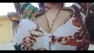 Ryan Smiles reveals what’s under her wet shirt