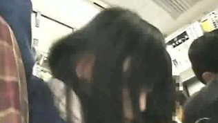 Schoolgirl groped by Stranger in a crowded Train 08