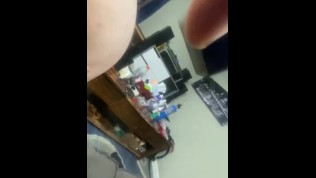 Sexy pawg wife sucks dick after work