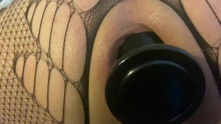 Sissy and butt plug