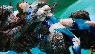 skyrim latex zero suit samus 3P