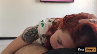 St. Patrick’s Day Sex, Deepthroat and Cum Mouth – 4K