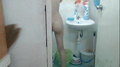 Step dad talks friend’s daughter Swalloween Fun